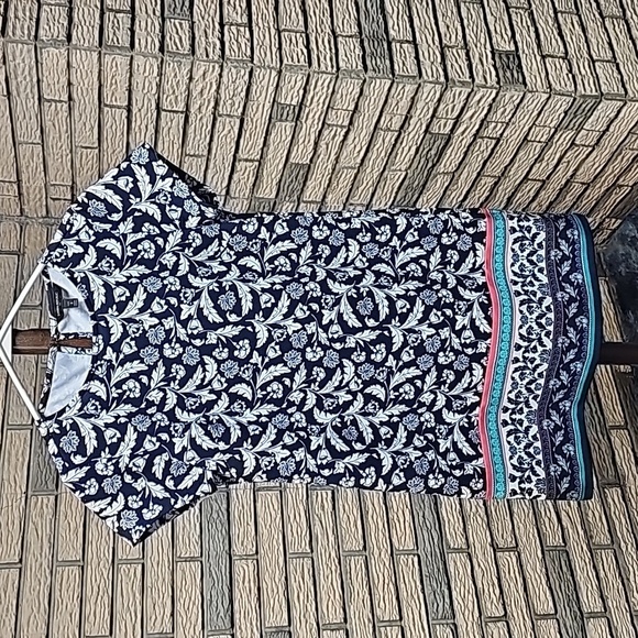 Banana Republic Ladies Floral Dress  Sz 2 Excellent - Picture 1 of 11